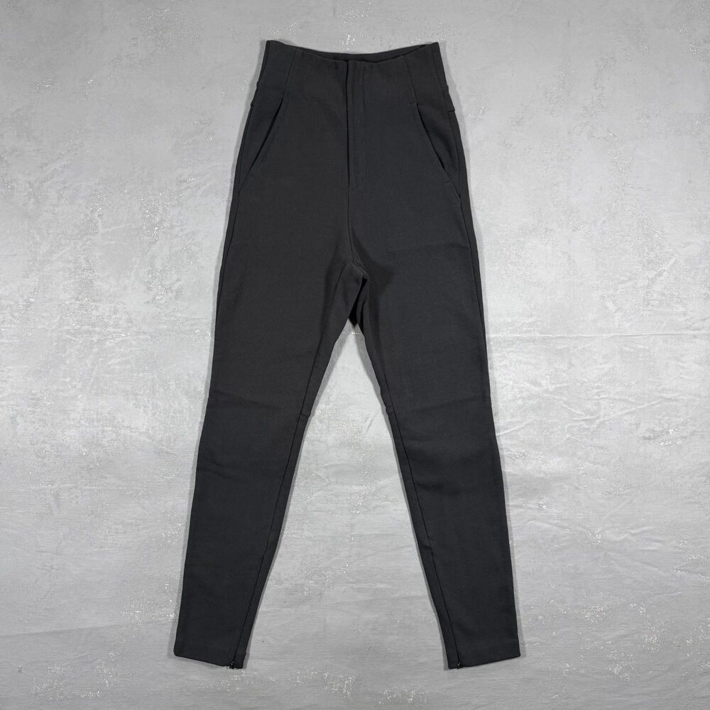 Adidas Y3 Yohji Yamamoto High Rise Slim Fit French Terry Sweatpants Women's S